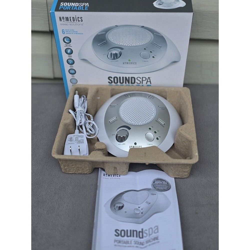 HoMedics Sound Spa Sound Machine and White Noise Machine GREAT GIFT